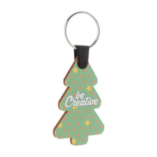 Schlüsselanhänger Weihnachten, Weihnachtsbaum Fjerny Creative, natur