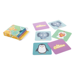 Individuelles Memory-Spiel Minimor, weiß