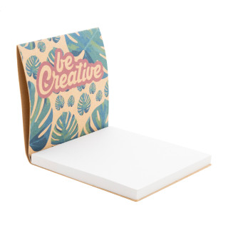 Individueller Haftnotizblock CreaStick Sign Eco, natur