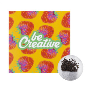 Individueller Teebeutel, Earl Grey CreaTea Slim, weiß