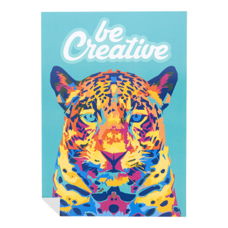 Individuelles Poster Announce A4, weiß