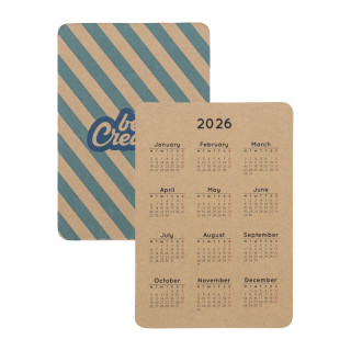 Individueller Taschenkalender CreaDate Pocket Eco, weiß