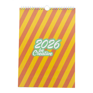 Individueller Wandkalender CreaDate Wall A4, weiß