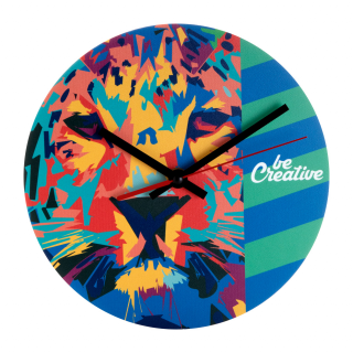 Wanduhr BeTime D, natur/weiß