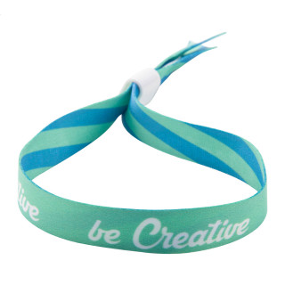 Individuelles Festival-Armband SuboWrist, weiß