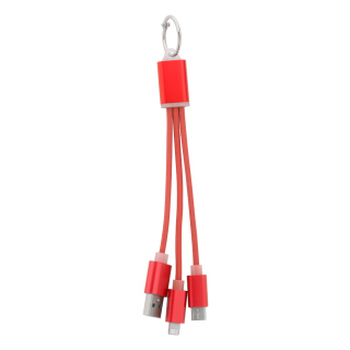 USB-Ladekabel Scolt, rot