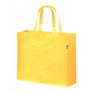 RPET Einkaufstasche Laster, gelb