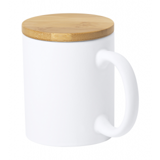 Tasse Borgen, weiß