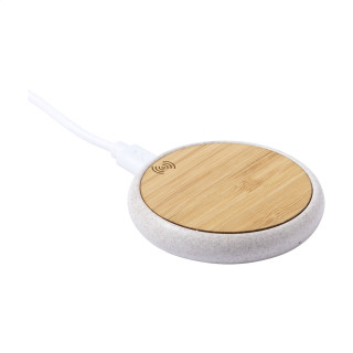 Wireless-Charger Volto, natur/beige