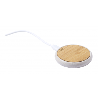 Wireless-Charger Fiore, natur/beige