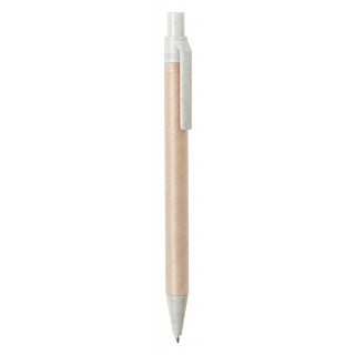 Kugelschreiber Wepel, natur/beige