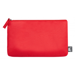 Kosmetiktasche aus RPET Vanitax, rot