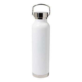 Kupferisolierte Thermoflasche Cuppar, weiß