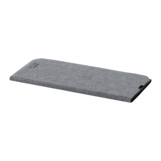 Wireless-Charger Mousepad Chapati, grau