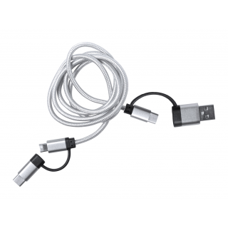 USB-Ladekabel Trentex, silber