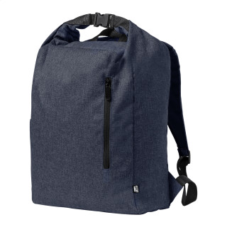 RPET Rucksack Morgan, dunkelblau