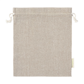 Geschenktasche aus Baumwolle, groß Restry L, natur