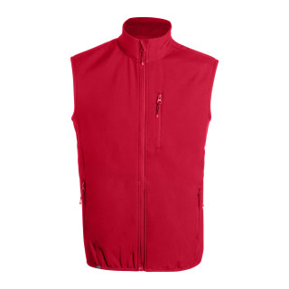 RPET-Softshellweste Shelles, rot, L