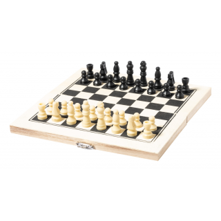 Schach-Set Blitz, schwarz/weiß