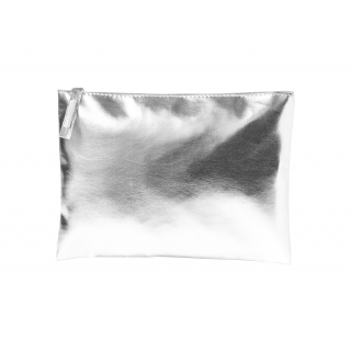Kosmetiktasche Mecol, silber