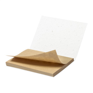 Saatpapier-Haftnotizblock Semeno Stick, natur