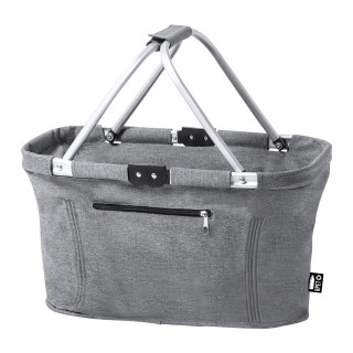 RPET Picknick-Korb Scampa, grau