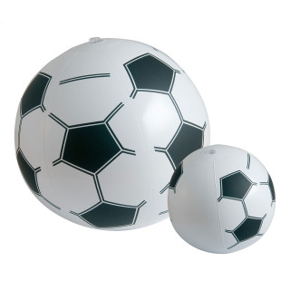 Strandball (ø25 cm) Xevan, schwarz/weiß