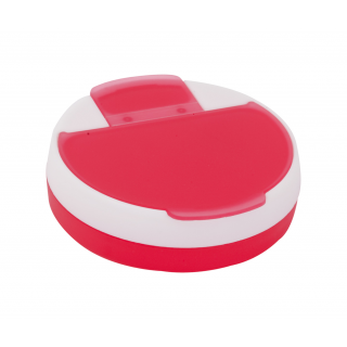 Pillendose Pillport, rot