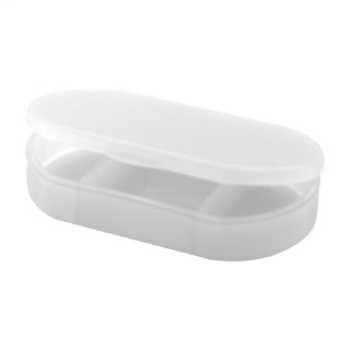 Pillendose Tripill, weiß