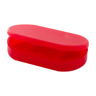 Pillendose Tripill, rot