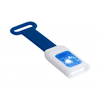 Taschenlampe Plaup, weiß/blau