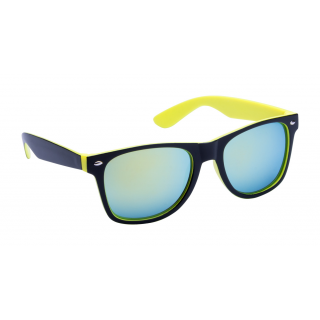 Sonnenbrille Gredel, schwarz/gelb