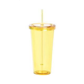 Trinkbecher Combler, gelb