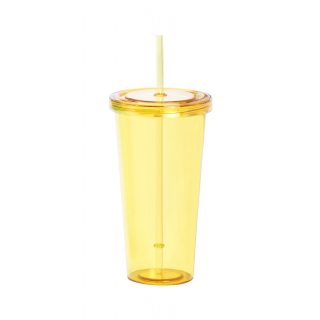 Trinkbecher Combler, gelb