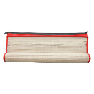 Strandmatte Lenia, beige/rot