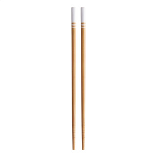 Essstäbchen Temaki, natur/weiß