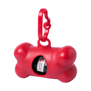 Hundebeutelspender Pobba, rot