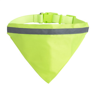 Reflektierendes Hundehalsband Lurex, gelb