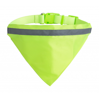 Reflektierendes Hundehalsband Lurex, gelb