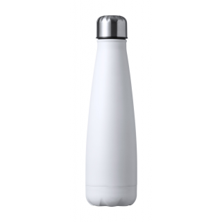 Edelstahl-Trinkflasche Klossip, weiß