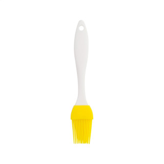 Backpinsel Burapa, weiß/gelb