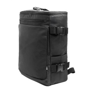 Dokumentenrucksack, RPET Pullman, schwarz