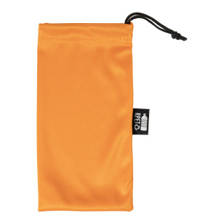 RPET Sonnenbrillenetui Pousun, orange