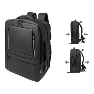 RPET-Dokumentenrucksack Molson, schwarz