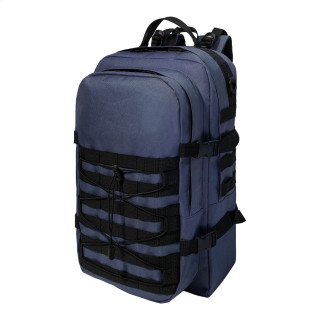 Outdoor-Rucksack aus RPET Tactbak, dunkelblau