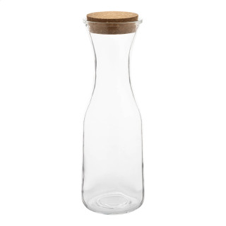 Karaffe aus recyceltem Glas Vinea, transparent