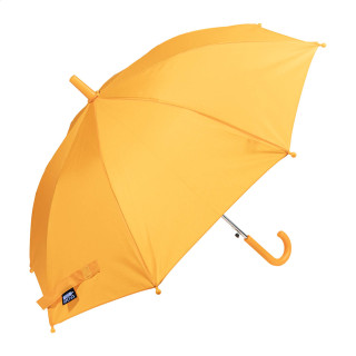 Kinderschirm aus RPET Minirain, orange