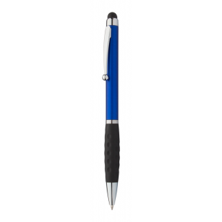 Touchpen mit Kugelschreiber  Stilos, blau
