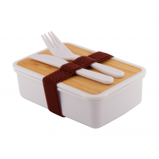 Lunchbox Rebento, natur/weiß