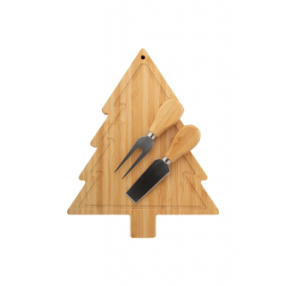 Weihnachtliches Käsemesserset Jarlsberg, natur